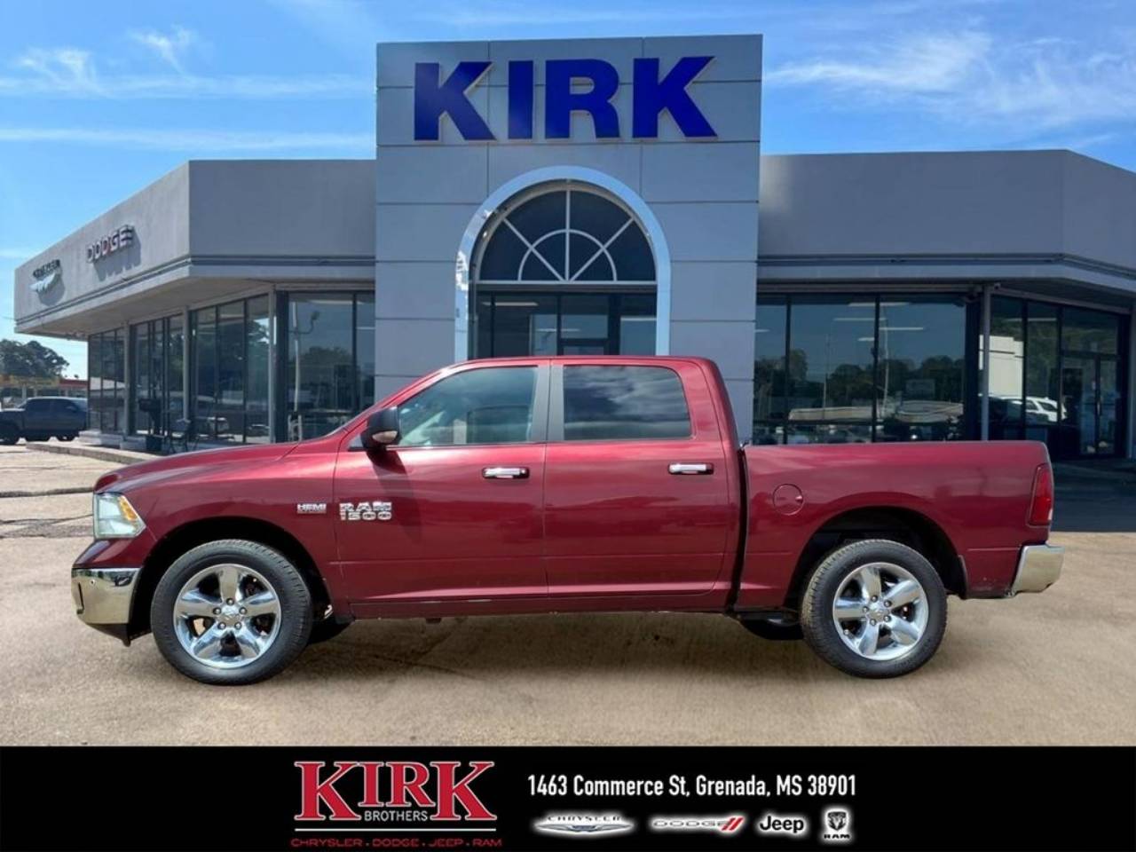 Used 2018 RAM Ram 1500 Pickup Big Horn with VIN 3C6RR7LT3JG138227 for sale in Grenada, MS