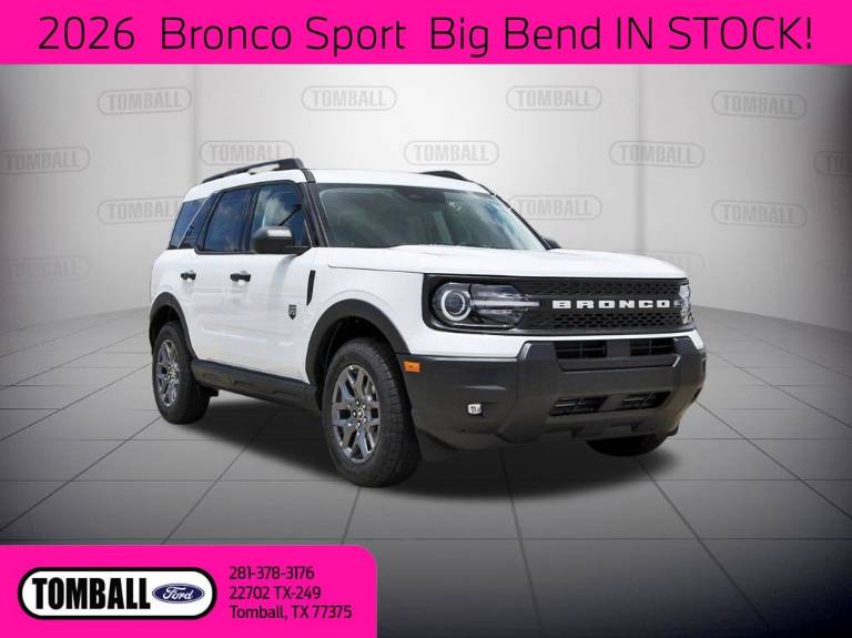 2026 Ford Bronco Sport BIG Bend