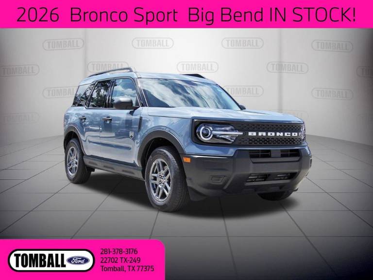 2026 Ford Bronco Sport BIG Bend