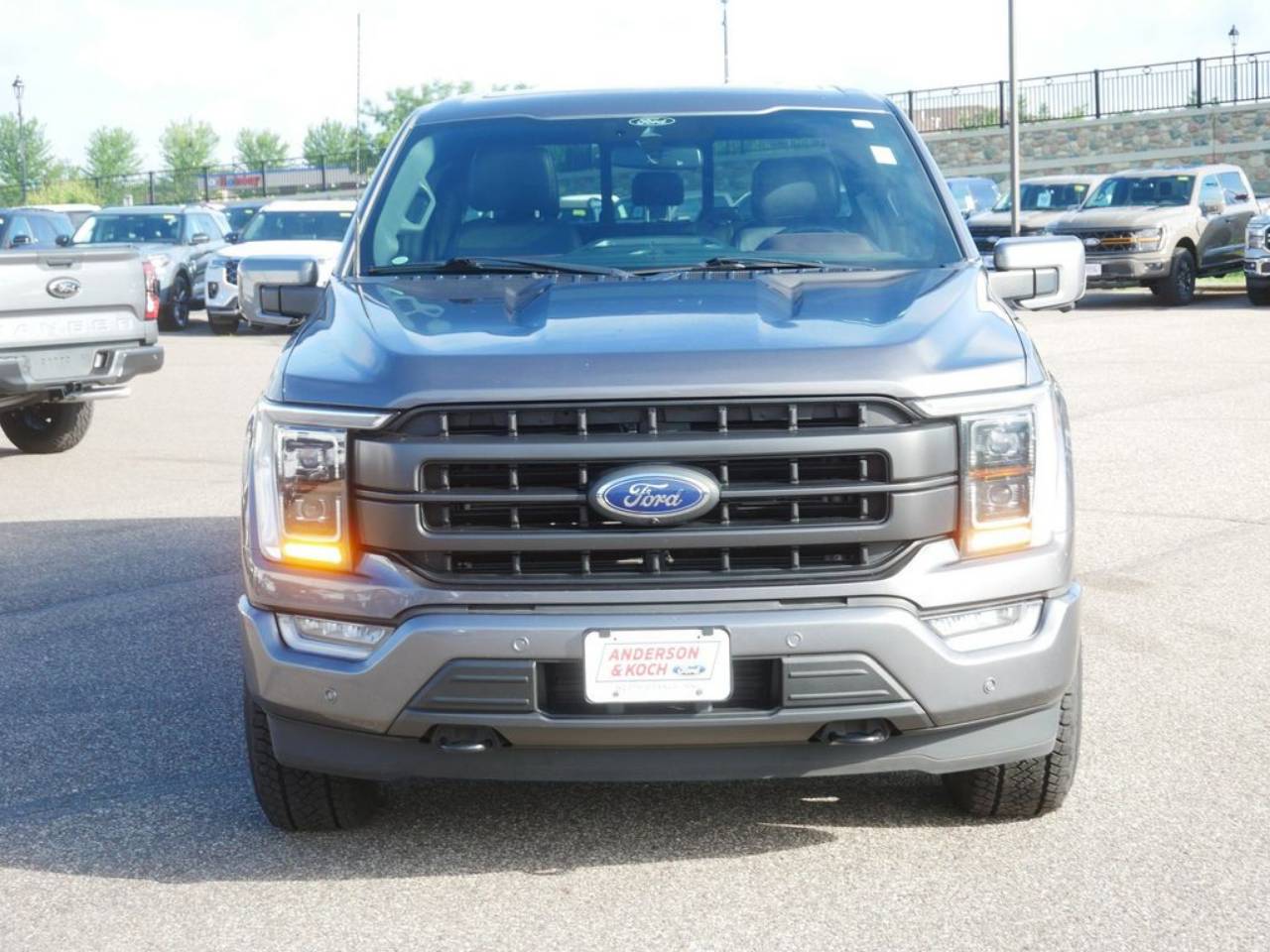 Used 2022 Ford F-150 Lariat with VIN 1FTEW1EP7NFA37468 for sale in North Branch, Minnesota