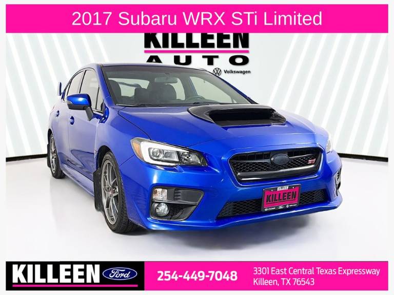 2017 Subaru WRX STI Limited