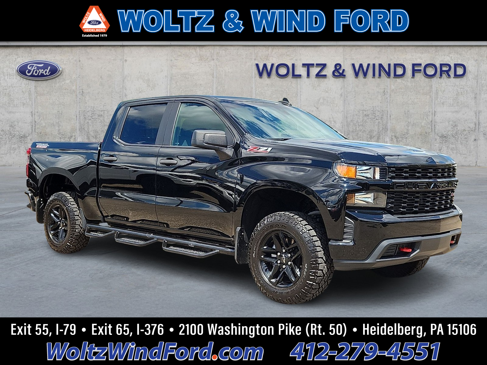 2021 Chevrolet Silverado 1500 Custom Trail Boss
