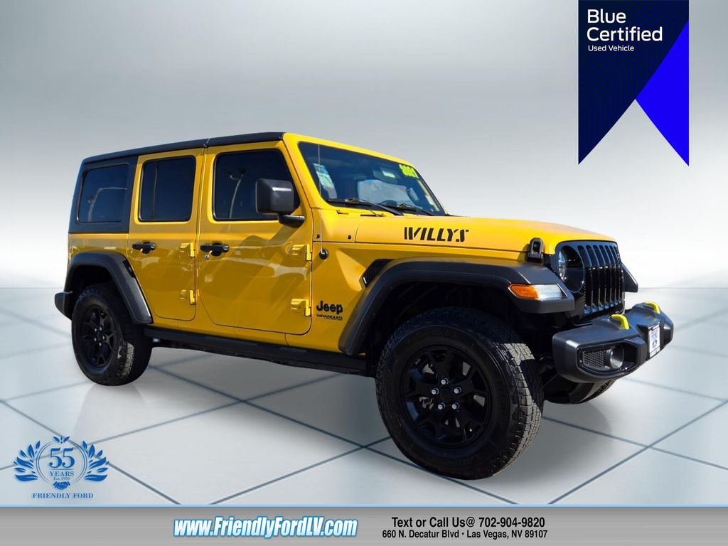 2021 Jeep Wrangler Unlimited Willys