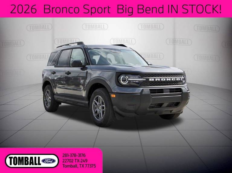 2026 Ford Bronco Sport BIG Bend