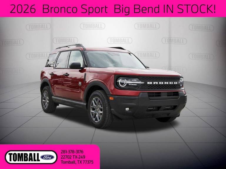 2026 Ford Bronco Sport BIG Bend