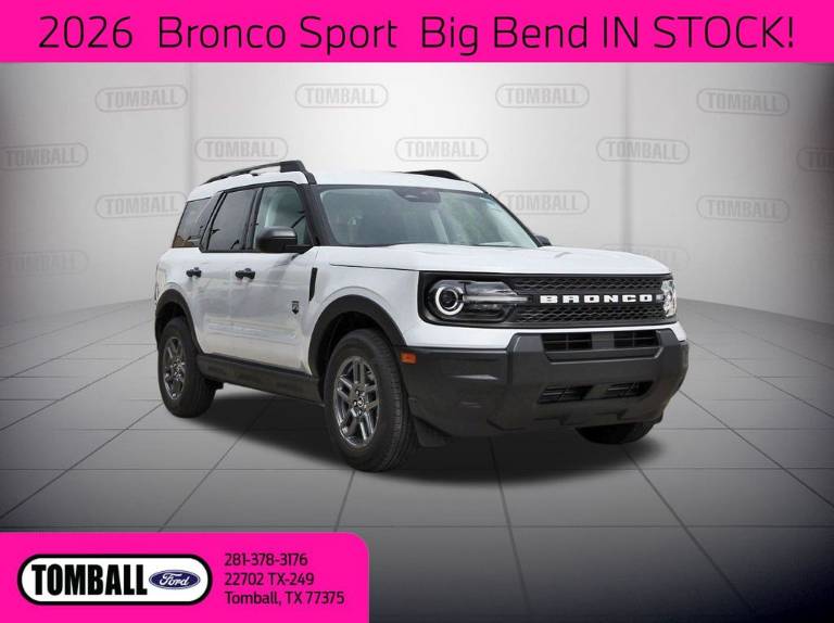 2026 Ford Bronco Sport BIG Bend