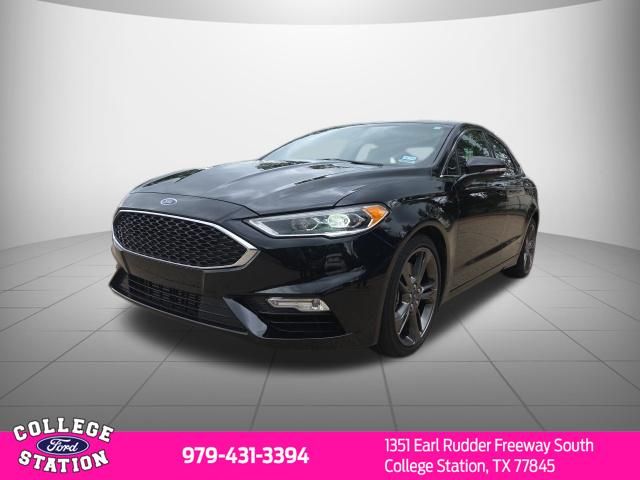 Used 2017 Ford Fusion V6 Sport with VIN 3FA6P0VP9HR244470 for sale in College Station, TX