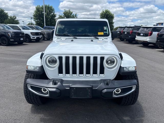Used 2020 Jeep Wrangler Unlimited Sahara with VIN 1C4HJXEN9LW135640 for sale in Kansas City