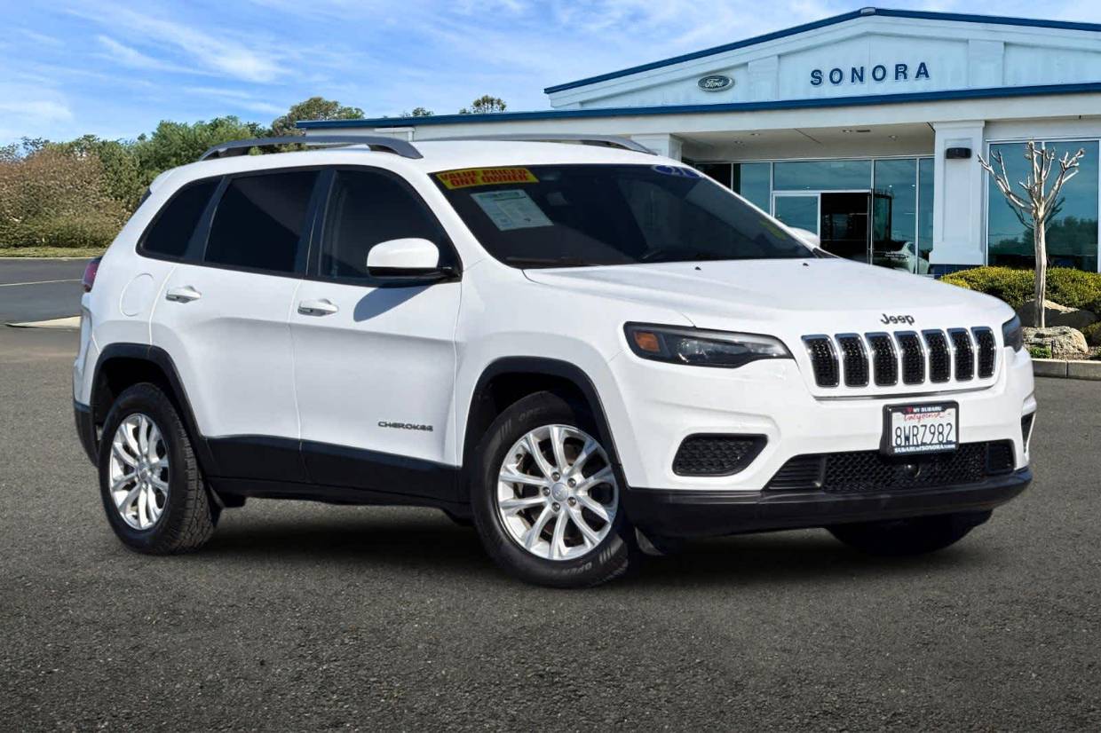 Used 2021 Jeep Cherokee Latitude with VIN 1C4PJLCB0MD156161 for sale in Sonora, CA
