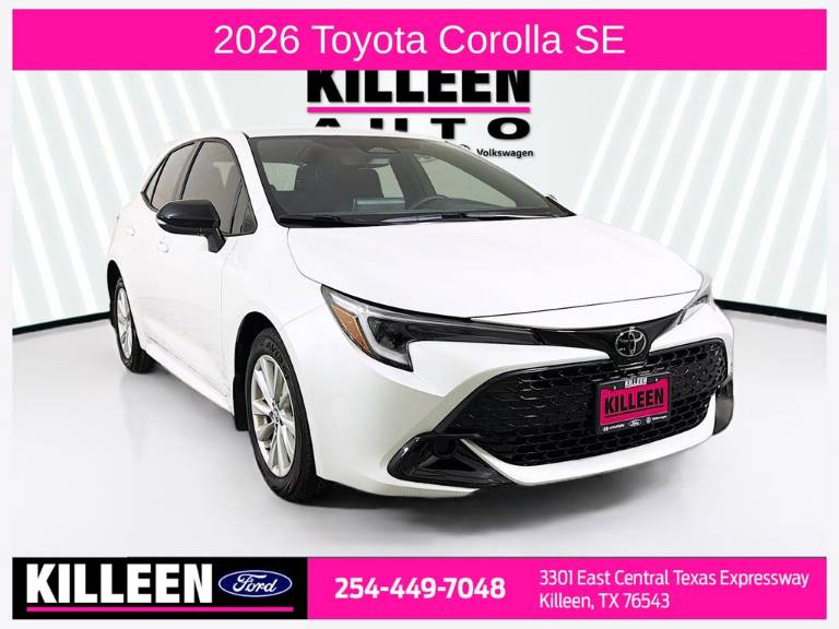 2026 Toyota Corolla Hatchback SE