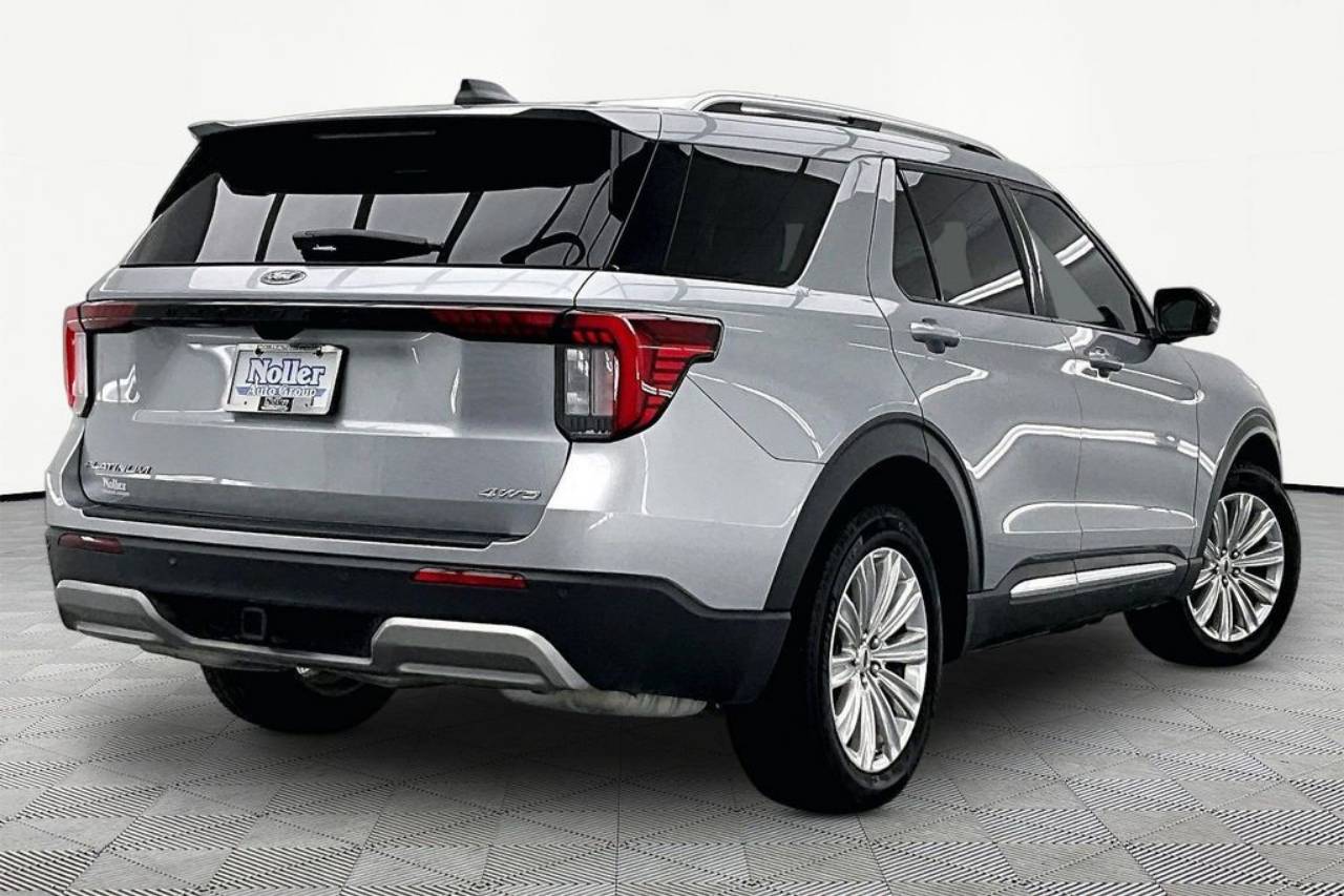 Certified 2025 Ford Explorer Platinum with VIN 1FMUK8HH3SGA01069 for sale in Kansas City
