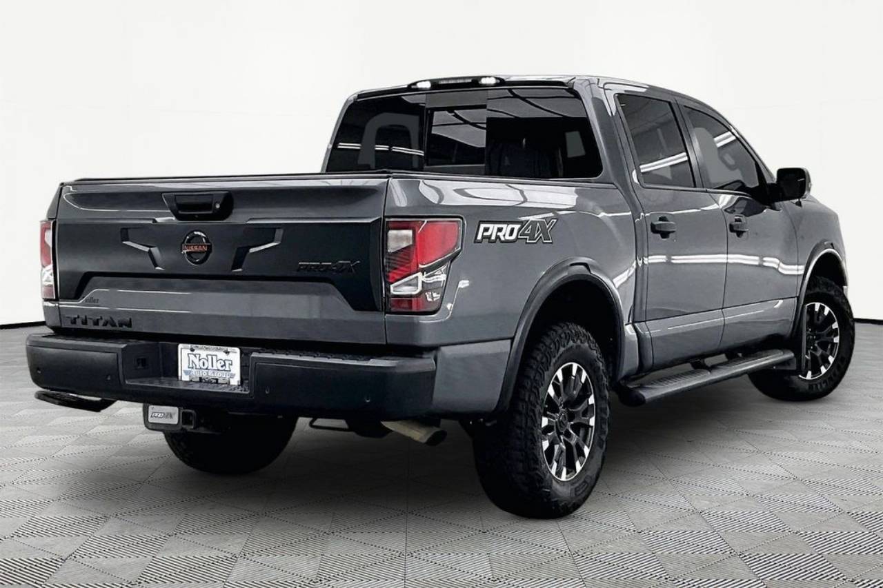 Certified 2021 Nissan Titan PRO-4X with VIN 1N6AA1ED2MN519527 for sale in Kansas City