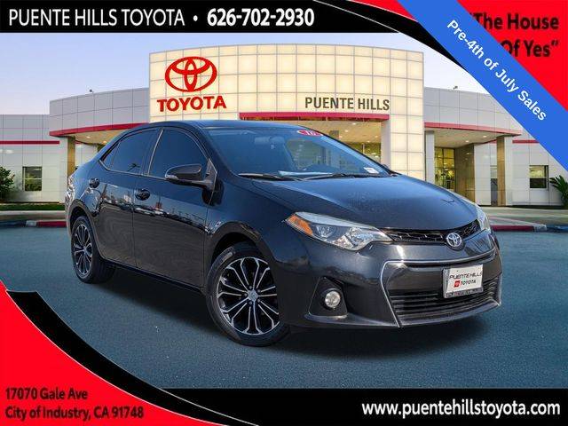 2016 Toyota Corolla S Plus