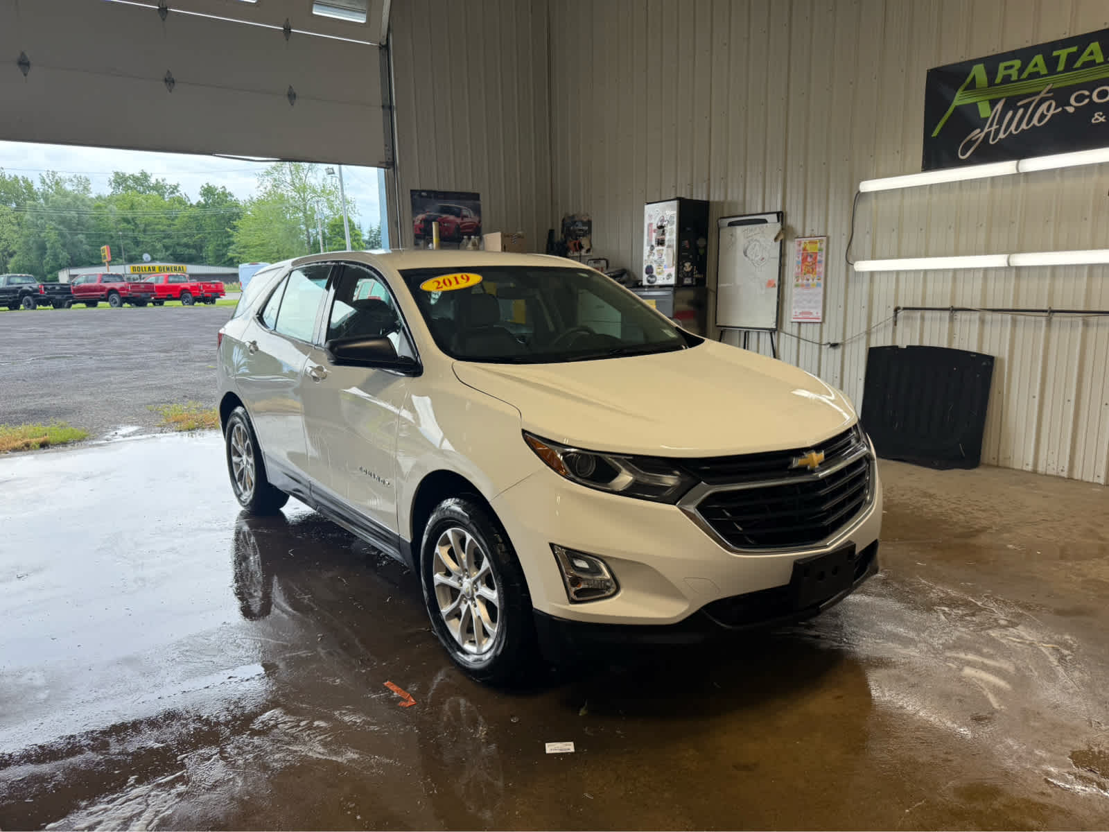 Used 2019 Chevrolet Equinox LS with VIN 3GNAXSEV7KS580379 for sale in Williamson, NY