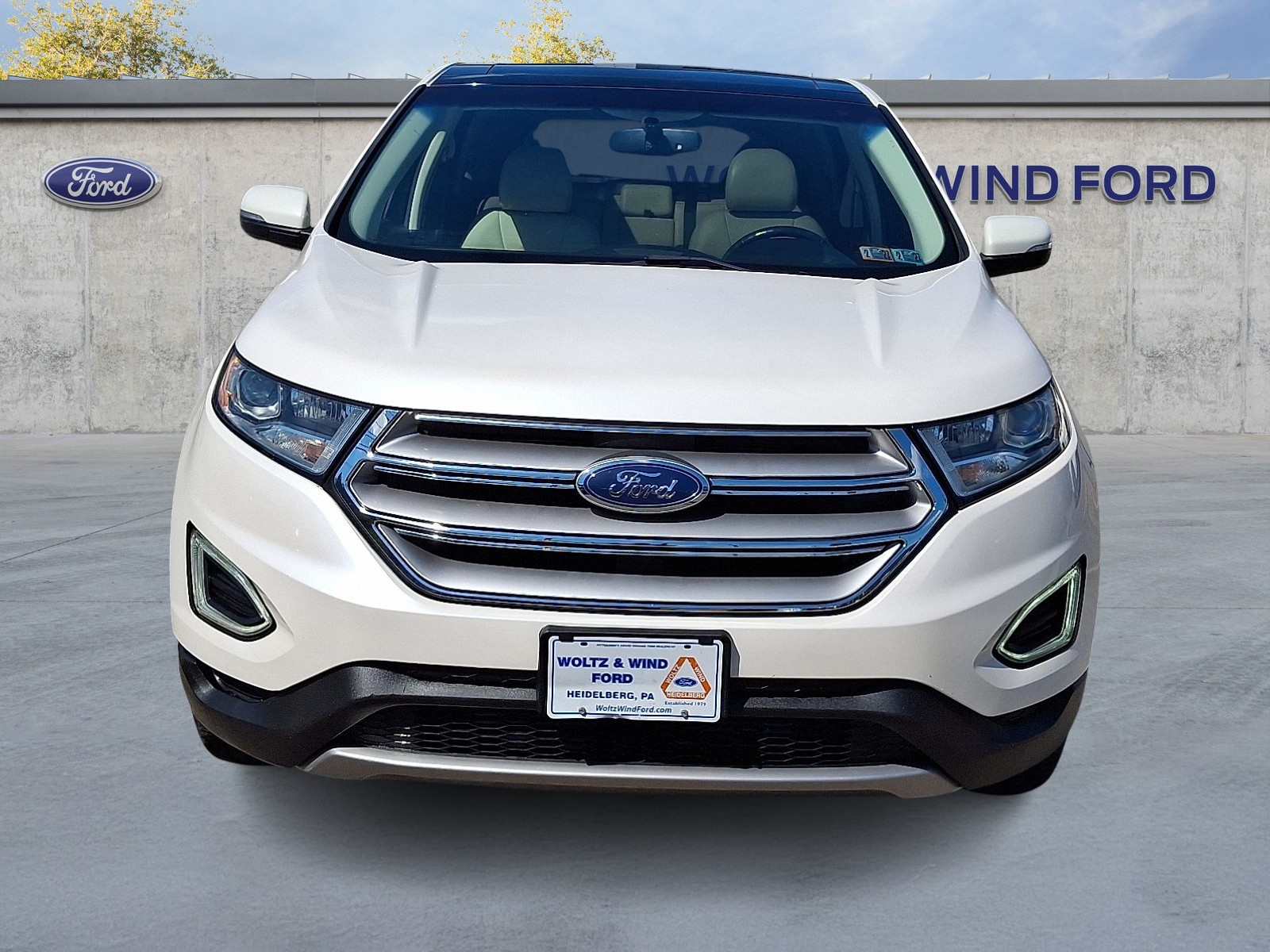 Used 2017 Ford Edge Titanium with VIN 2FMPK4K9XHBC13202 for sale in Heidelberg, PA