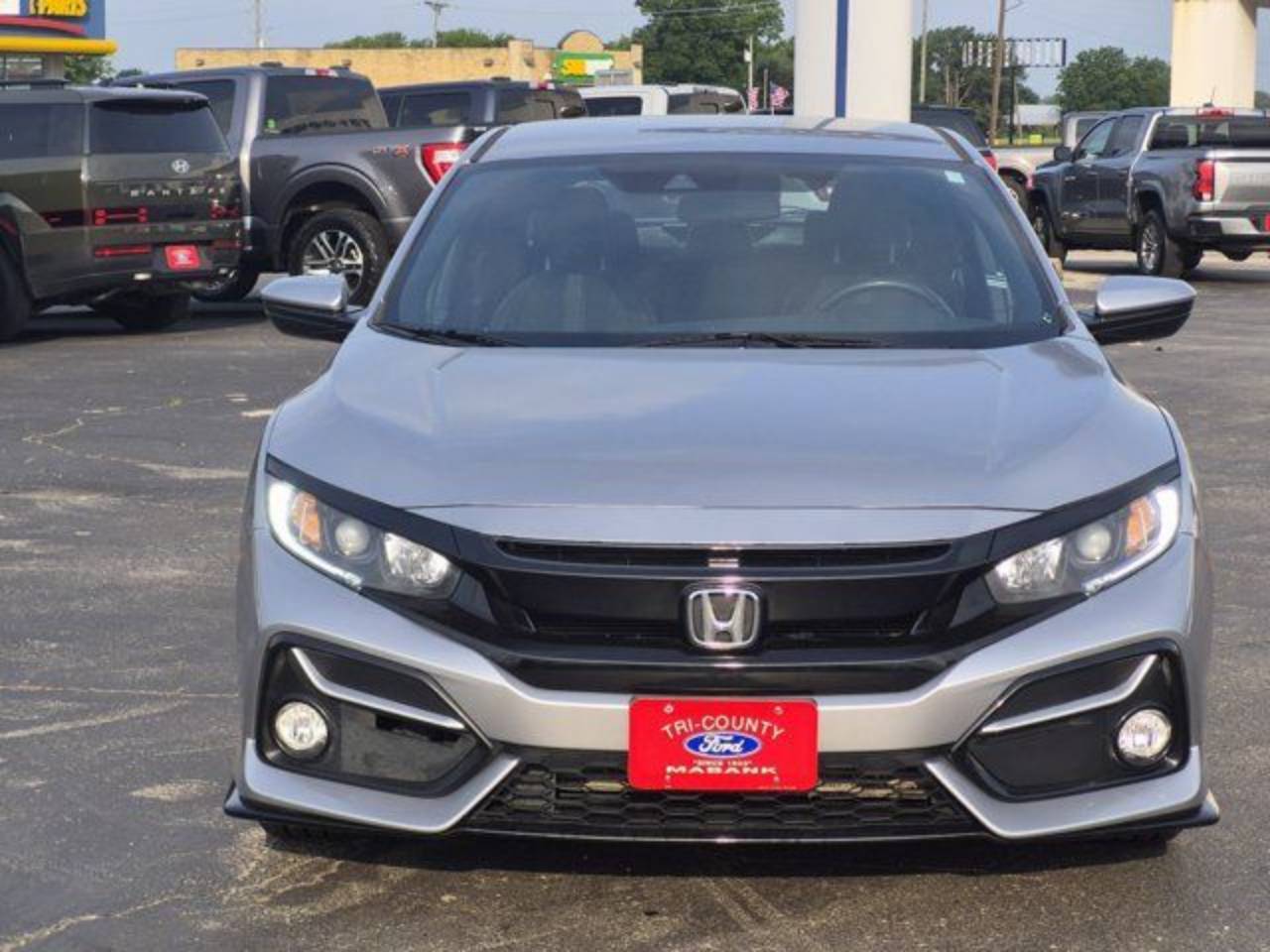 Used 2021 Honda Civic Hatchback Sport with VIN SHHFK7H45MU223998 for sale in Mabank, TX