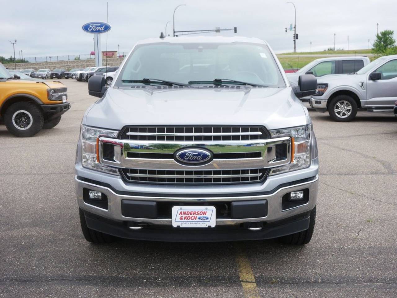 Used 2020 Ford F-150 XLT with VIN 1FTEW1E59LKD62819 for sale in North Branch, Minnesota