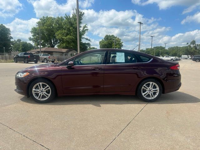 Used 2018 Ford Fusion SE with VIN 3FA6P0HD9JR145106 for sale in Fremont, NE