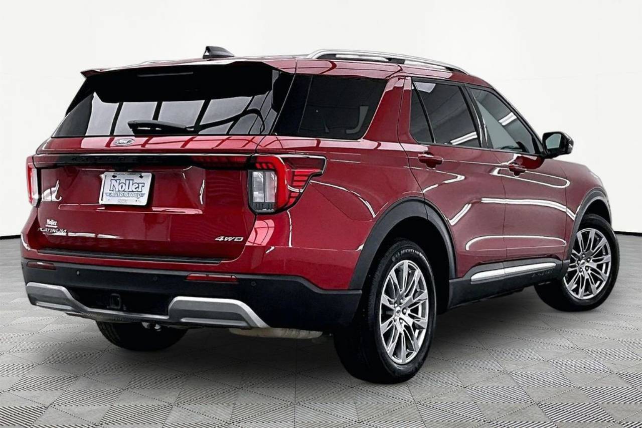Certified 2025 Ford Explorer Platinum with VIN 1FMUK8HH2SGA01449 for sale in Kansas City