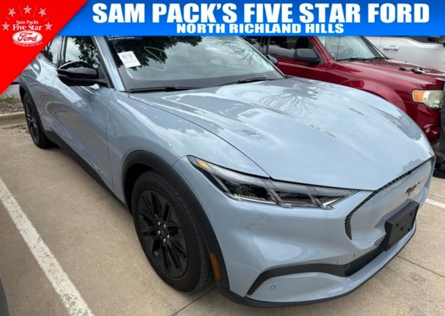 Used 2025 Ford Mustang Mach-E Select RWD with VIN 3FMTK1R46SMA12314 for sale in North Richland Hills, TX