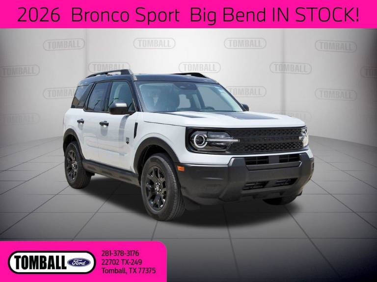 2026 Ford Bronco Sport BIG Bend