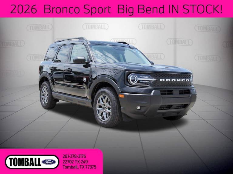2026 Ford Bronco Sport BIG Bend