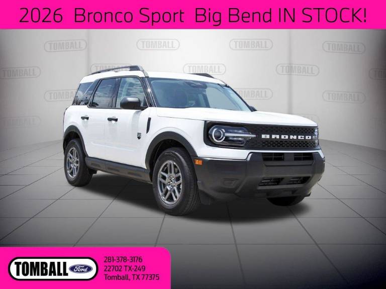 2026 Ford Bronco Sport BIG Bend