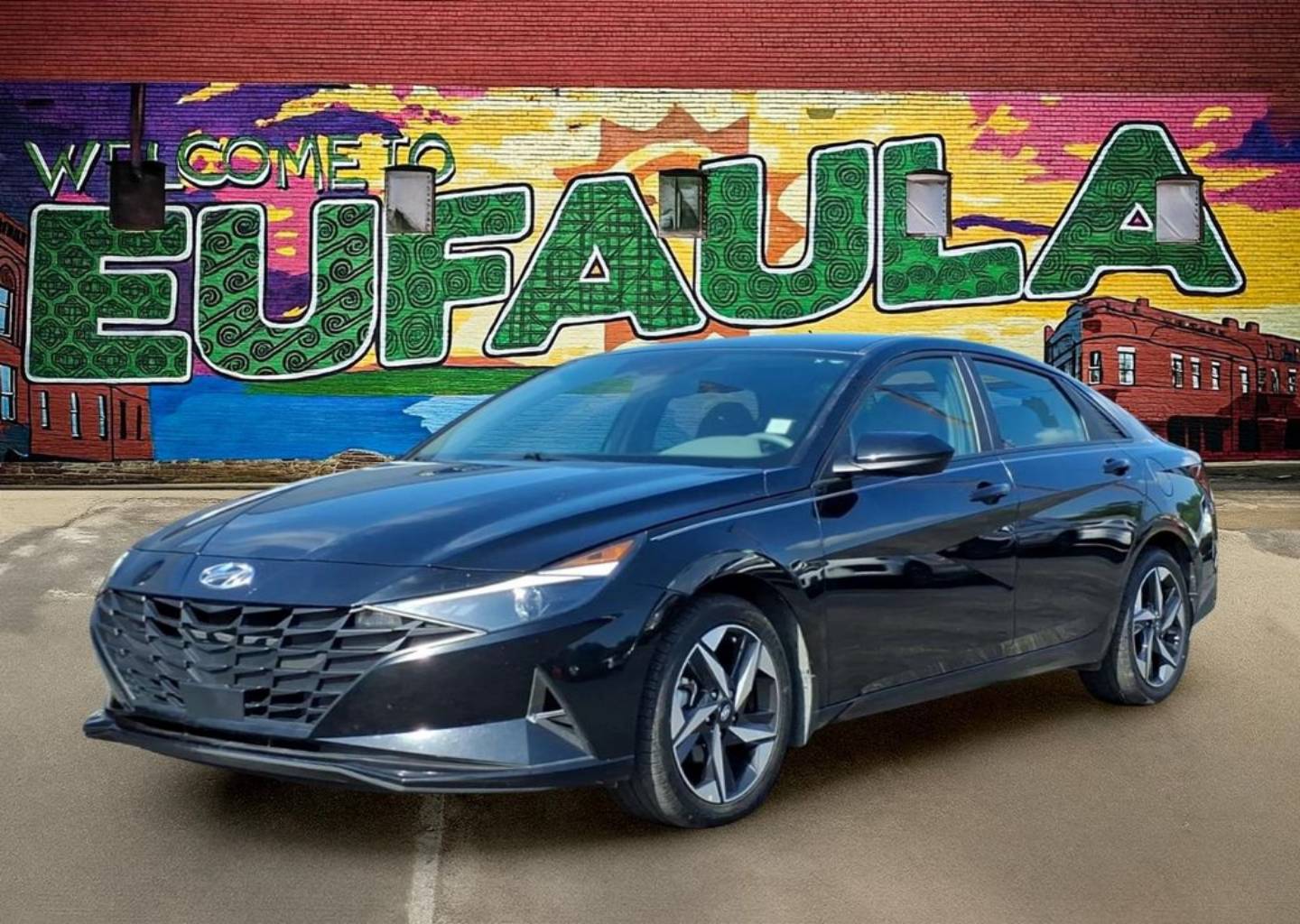 Used 2023 Hyundai Elantra SEL with VIN KMHLS4AG0PU520272 for sale in Eufaula, OK