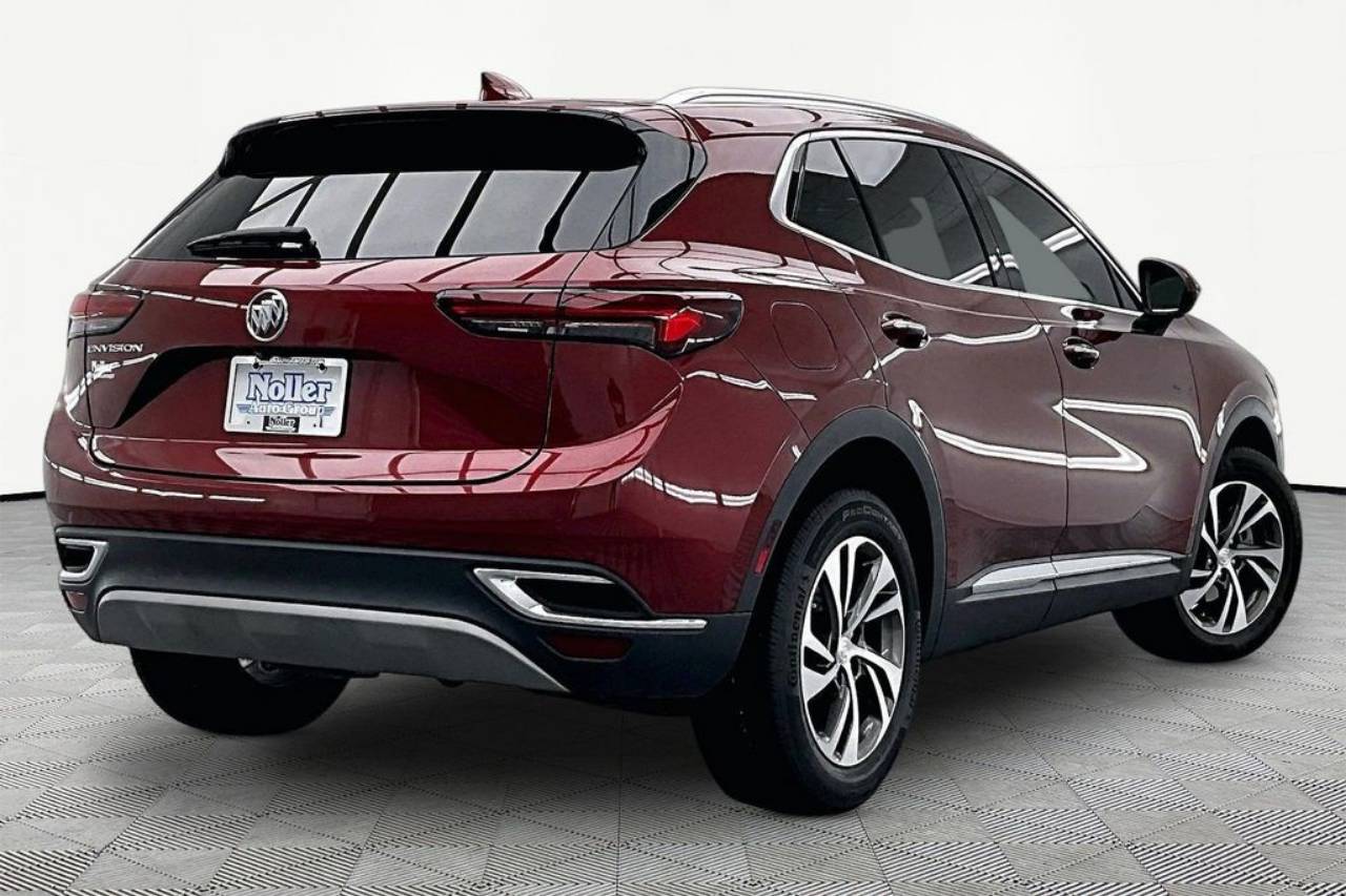 Certified 2021 Buick Envision Essence with VIN LRBFZNR46MD071817 for sale in Kansas City