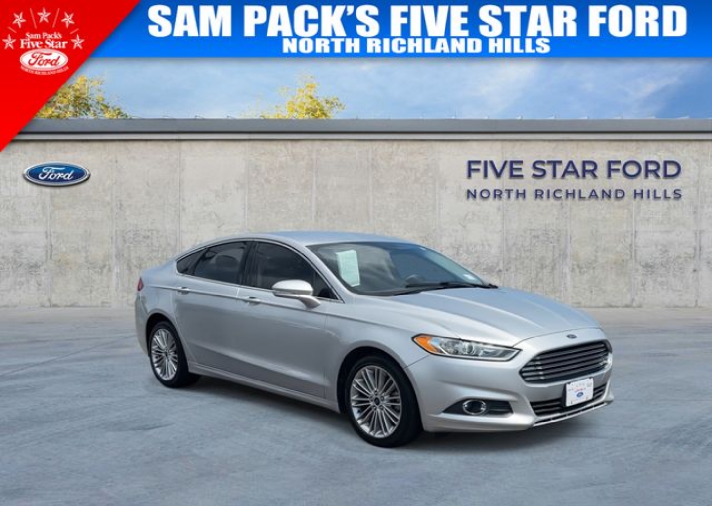 Used 2014 Ford Fusion SE with VIN 3FA6P0HD4ER390398 for sale in North Richland Hills, TX