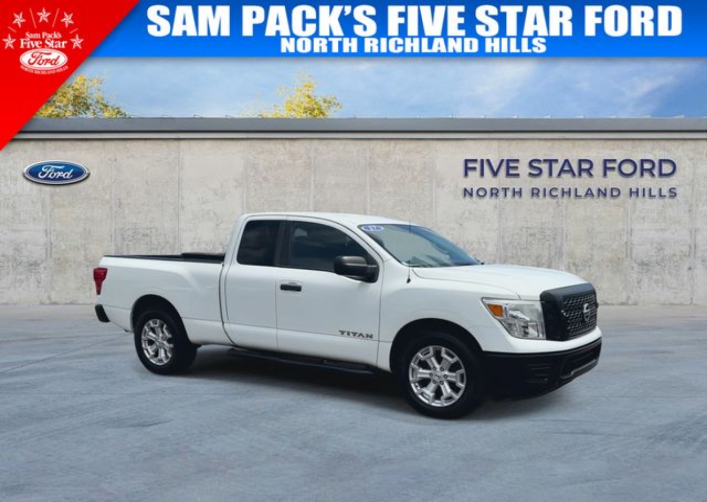 Used 2017 Nissan Titan S with VIN 1N6AA1CJ0HN565257 for sale in North Richland Hills, TX