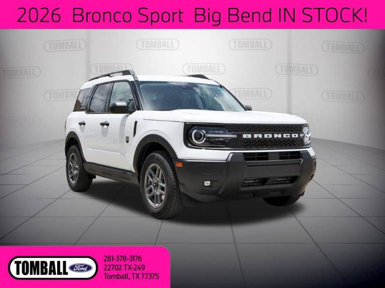 2026 Ford Bronco Sport BIG Bend