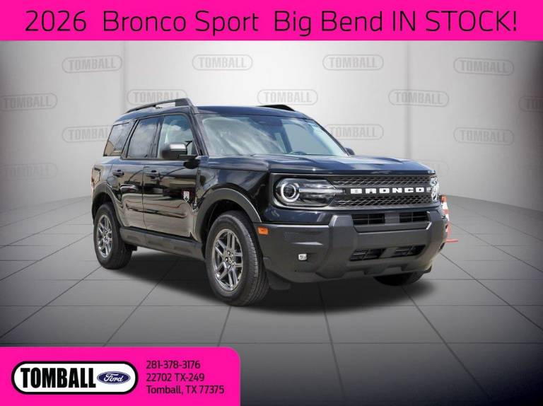2026 Ford Bronco Sport BIG Bend