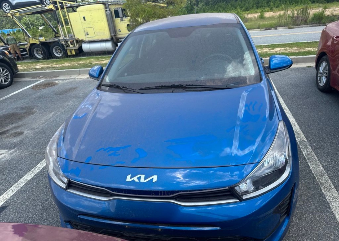 Used 2023 Kia Rio LX with VIN 3KPA24AD5PE582864 for sale in Statesboro, GA