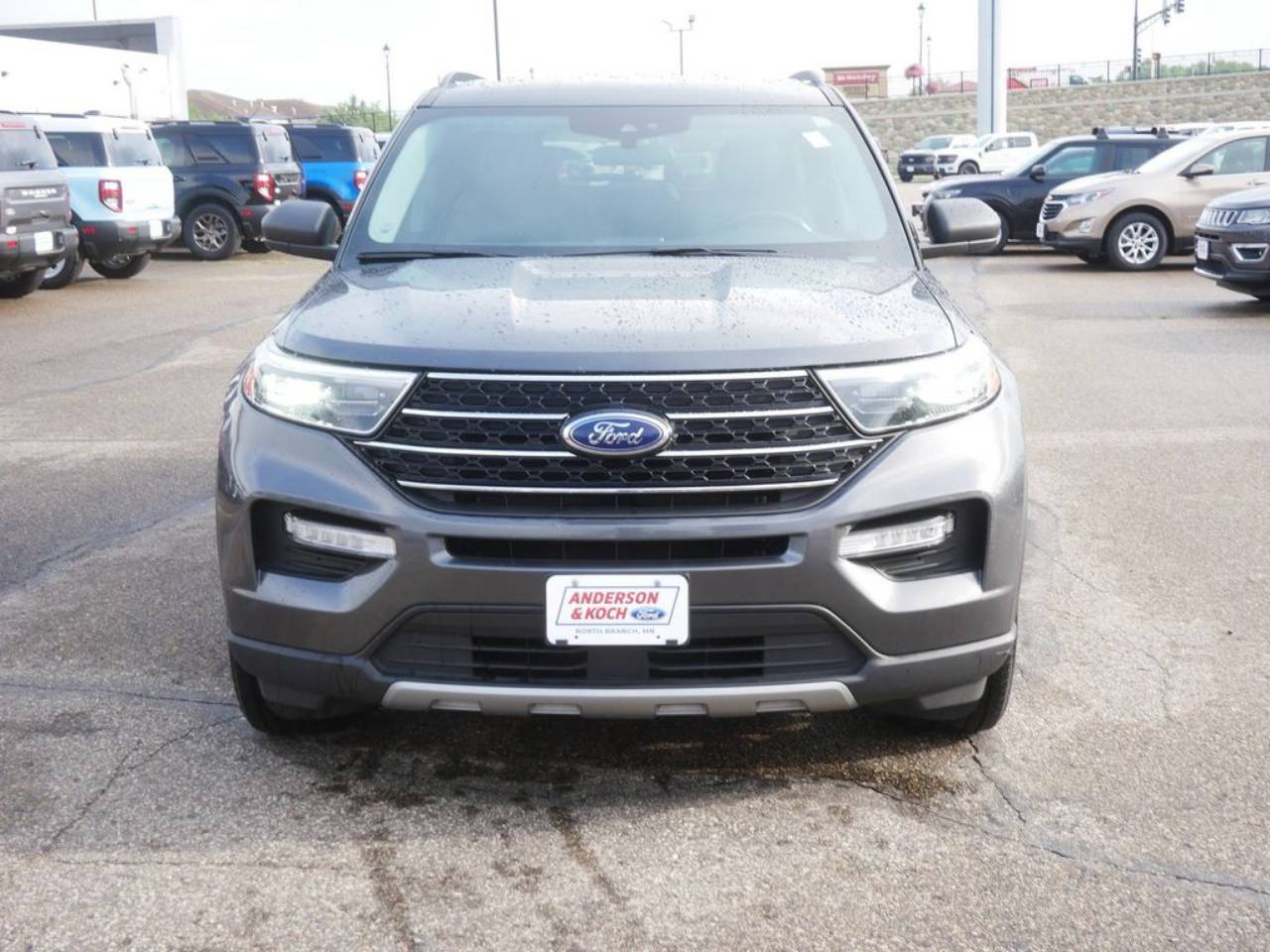 Used 2020 Ford Explorer XLT with VIN 1FMSK8DHXLGC59328 for sale in North Branch, Minnesota